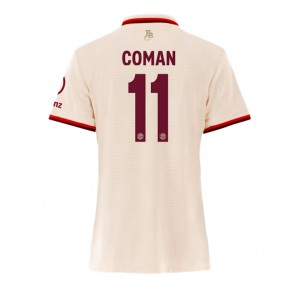 Bayern Munich Kingsley Coman #11 Rezervni Dres za Ženska 2024-25 Kratak Rukavima